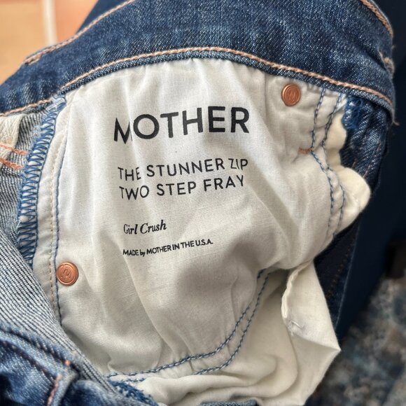 Mother Jean The Stunner Two Step Fray Size 24 - Picture 8 of 13